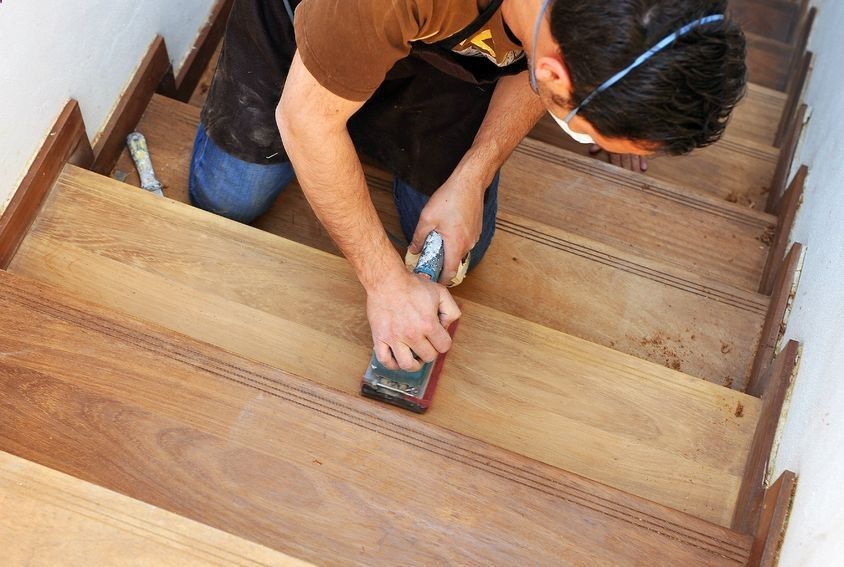 renovation escalier bois