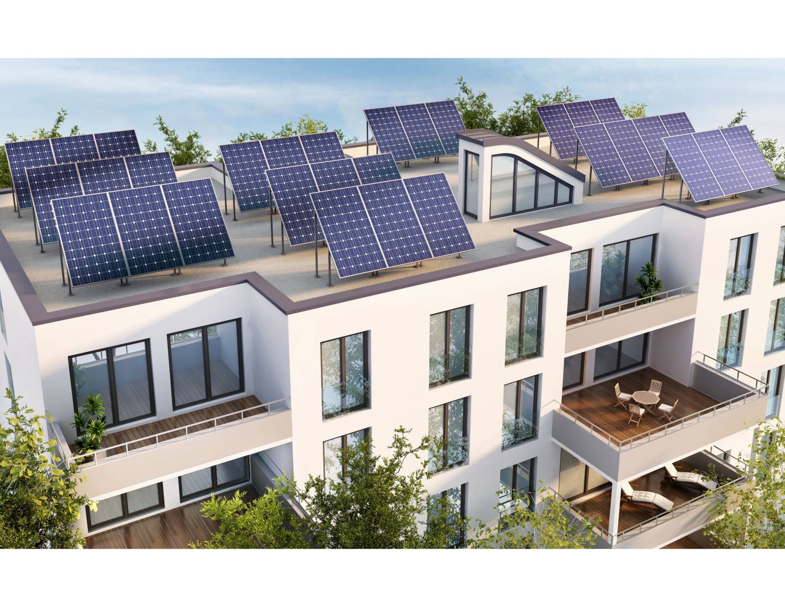 rentabilite panneaux solaires immeubles
