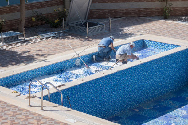 Installation d'une piscine