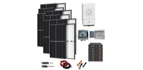 Comparatif kits solaires installation en site isolé