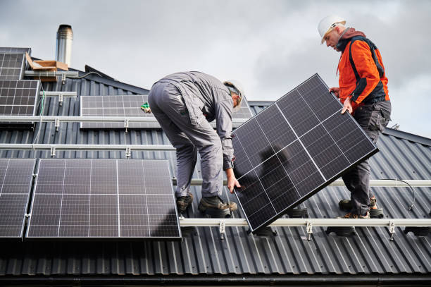 Installation panneaux solaires photovoltaïques avant après