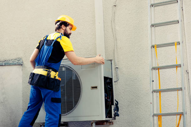 Installation pompe chaleur air-eau avant après