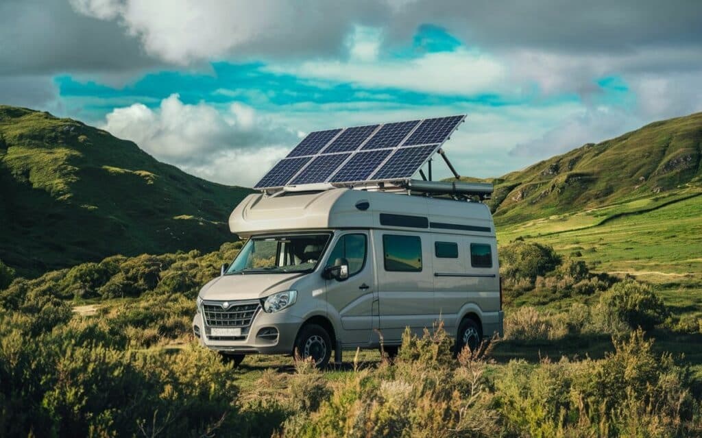 Panneaux solaires camping car